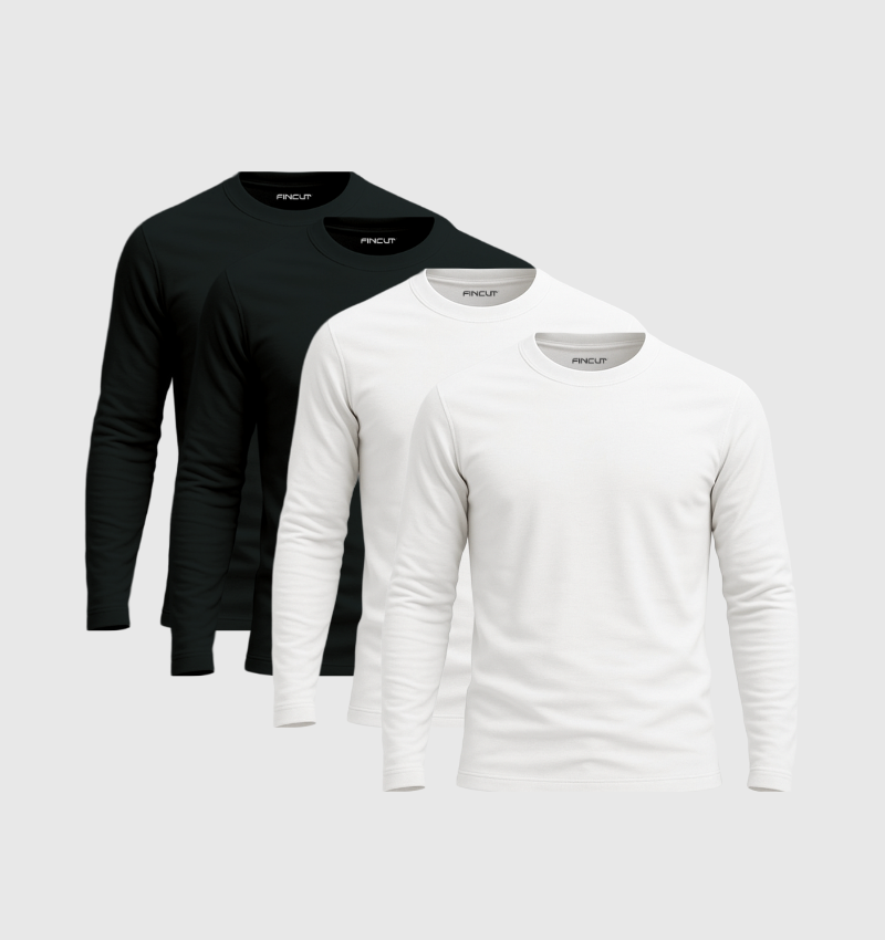 Pack de 4 Manches Longues - Mix