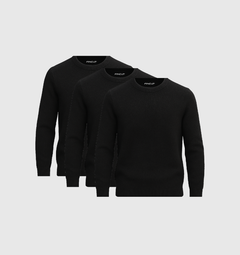 Pack de 3 Pulls - Noir