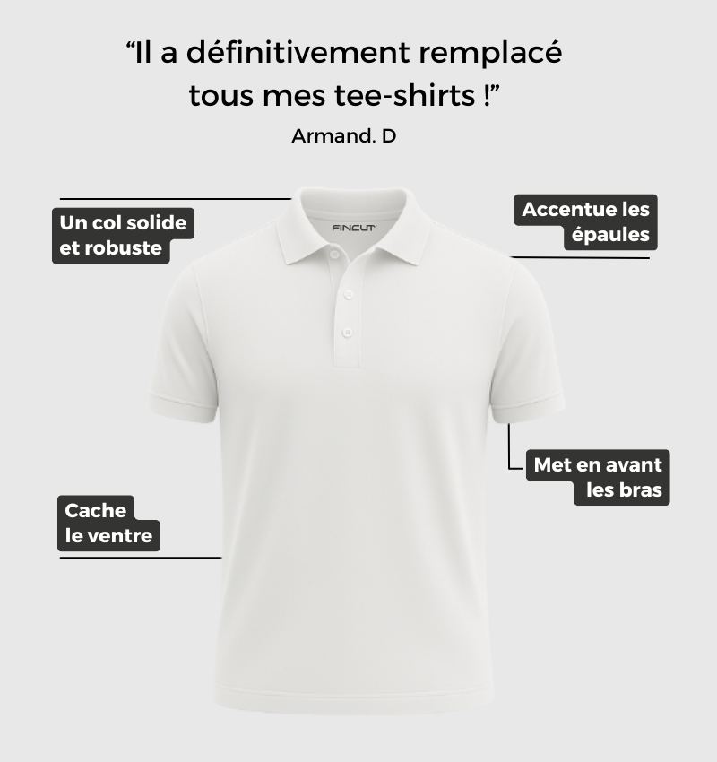 Pack de 3 Polos - Blanc