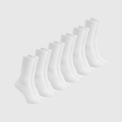 Pack de 6 paires de chaussettes - Blanc