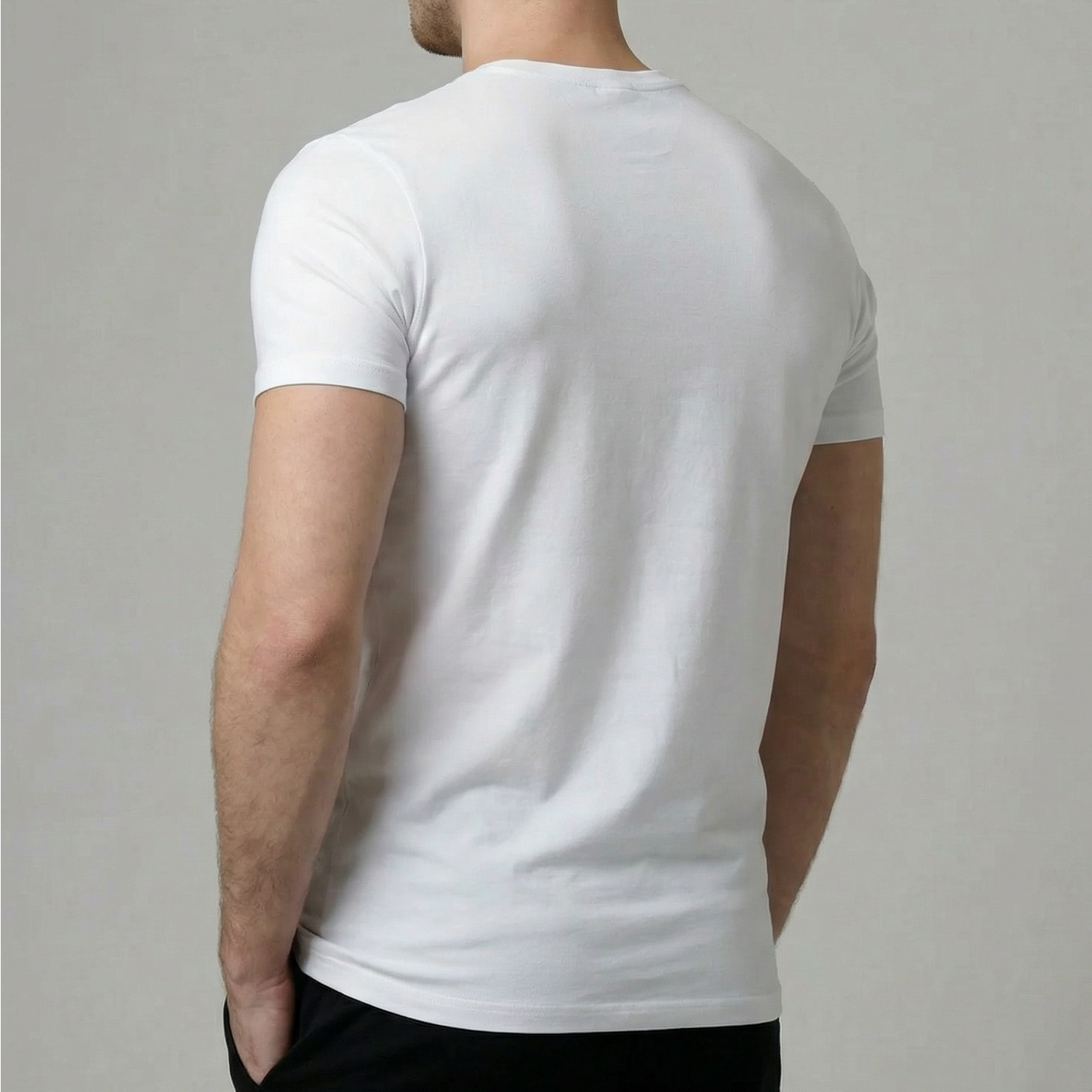 Pack de 3 Col V - Blanc