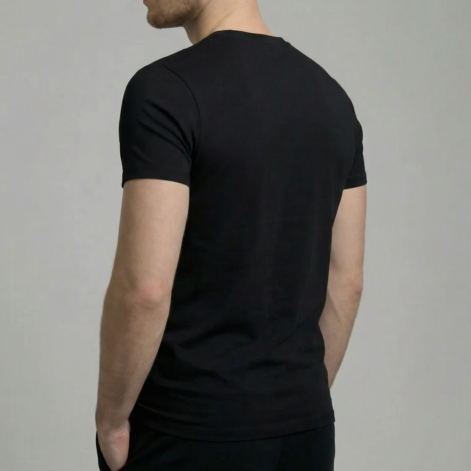 Pack de 3 Col V - Noir